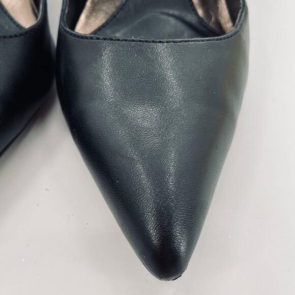 Calvin Klein Nadine Back Leather Classic Pointed Toe Stiletto Heel Pump Heel 9 - Picture 6 of 15
